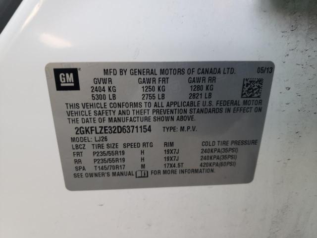 Photo 11 VIN: 2GKFLZE32D6371154 - GMC TERRAIN DE 