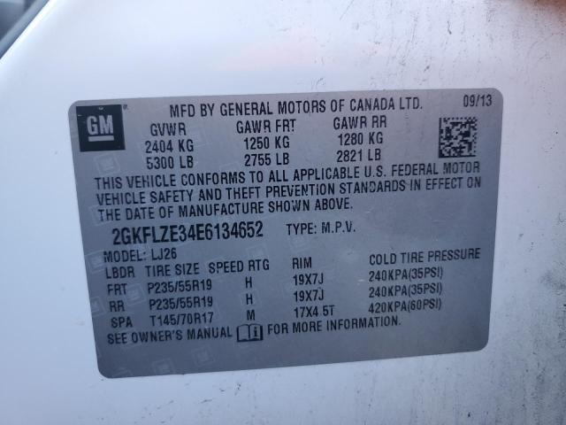 Photo 12 VIN: 2GKFLZE34E6134652 - GMC TERRAIN DE 