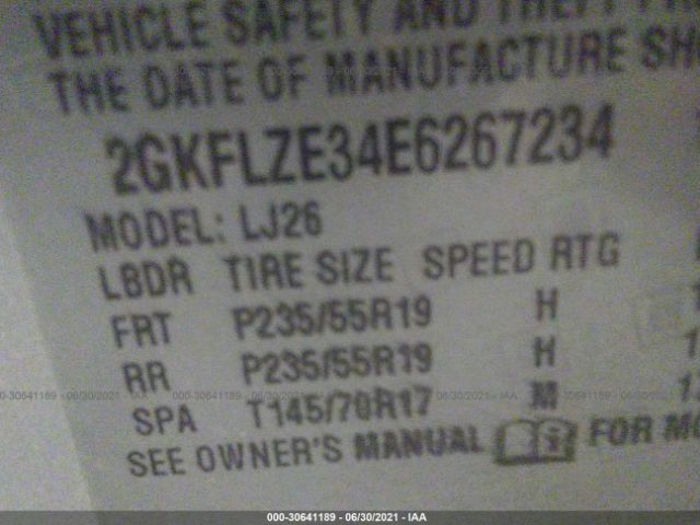 Photo 8 VIN: 2GKFLZE34E6267234 - GMC TERRAIN 