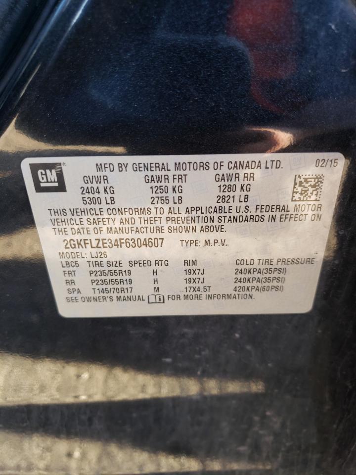 Photo 11 VIN: 2GKFLZE34F6304607 - GMC TERRAIN 