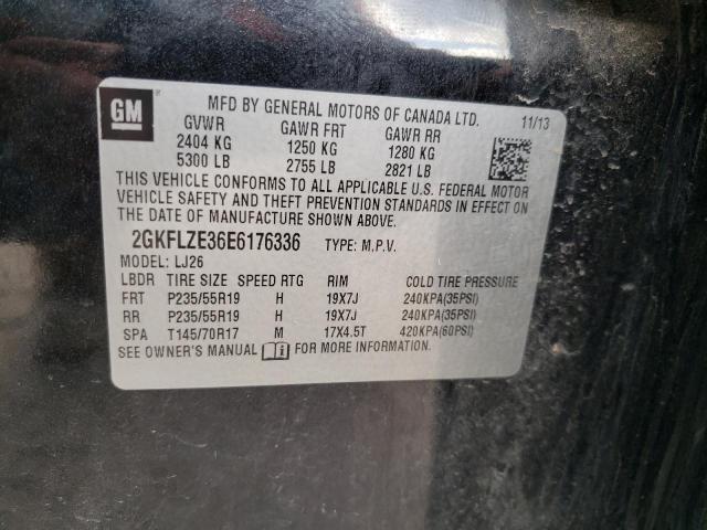 Photo 9 VIN: 2GKFLZE36E6176336 - GMC TERRAIN DE 