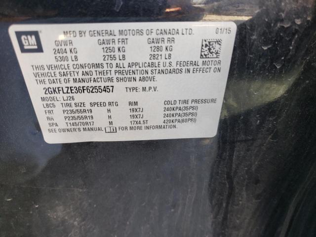 Photo 11 VIN: 2GKFLZE36F6255457 - GMC TERRAIN 