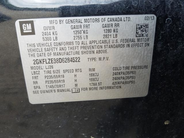 Photo 9 VIN: 2GKFLZE38D6284522 - GMC TERRAIN DE 