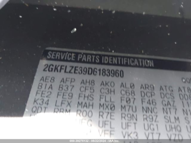 Photo 8 VIN: 2GKFLZE39D6183960 - GMC TERRAIN 