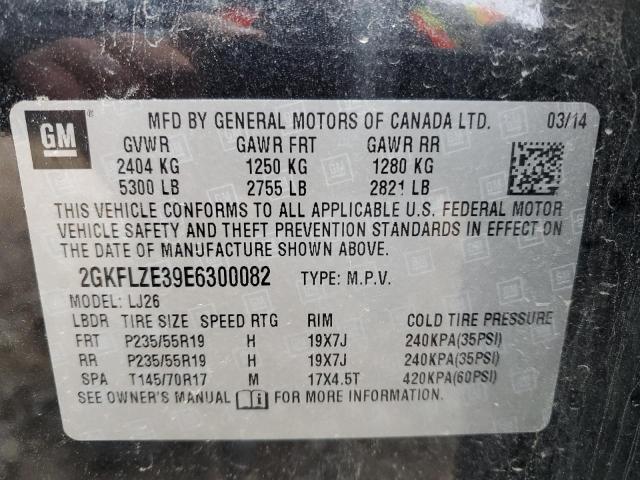 Photo 9 VIN: 2GKFLZE39E6300082 - GMC TERRAIN DE 