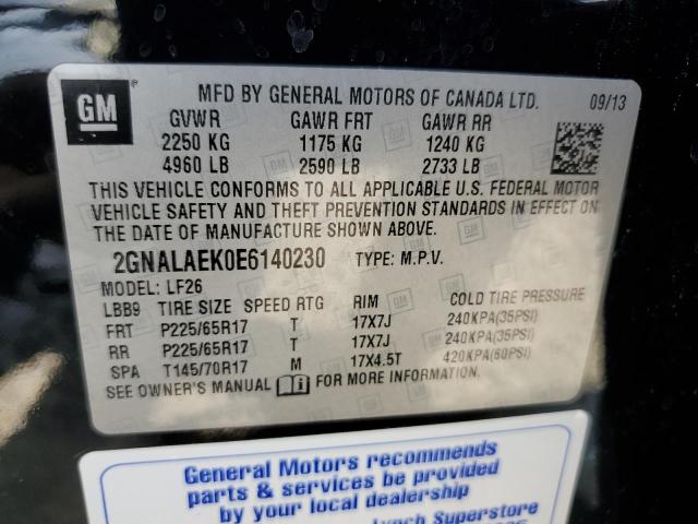 Photo 12 VIN: 2GNALAEK0E6140230 - CHEVROLET EQUINOX LS 