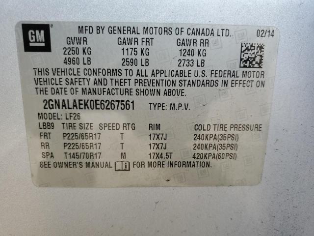 Photo 13 VIN: 2GNALAEK0E6267561 - CHEVROLET EQUINOX 