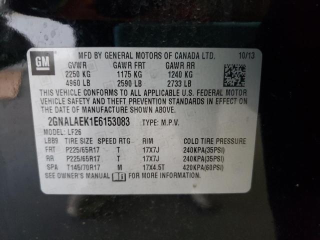 Photo 13 VIN: 2GNALAEK1E6153083 - CHEVROLET EQUINOX LS 