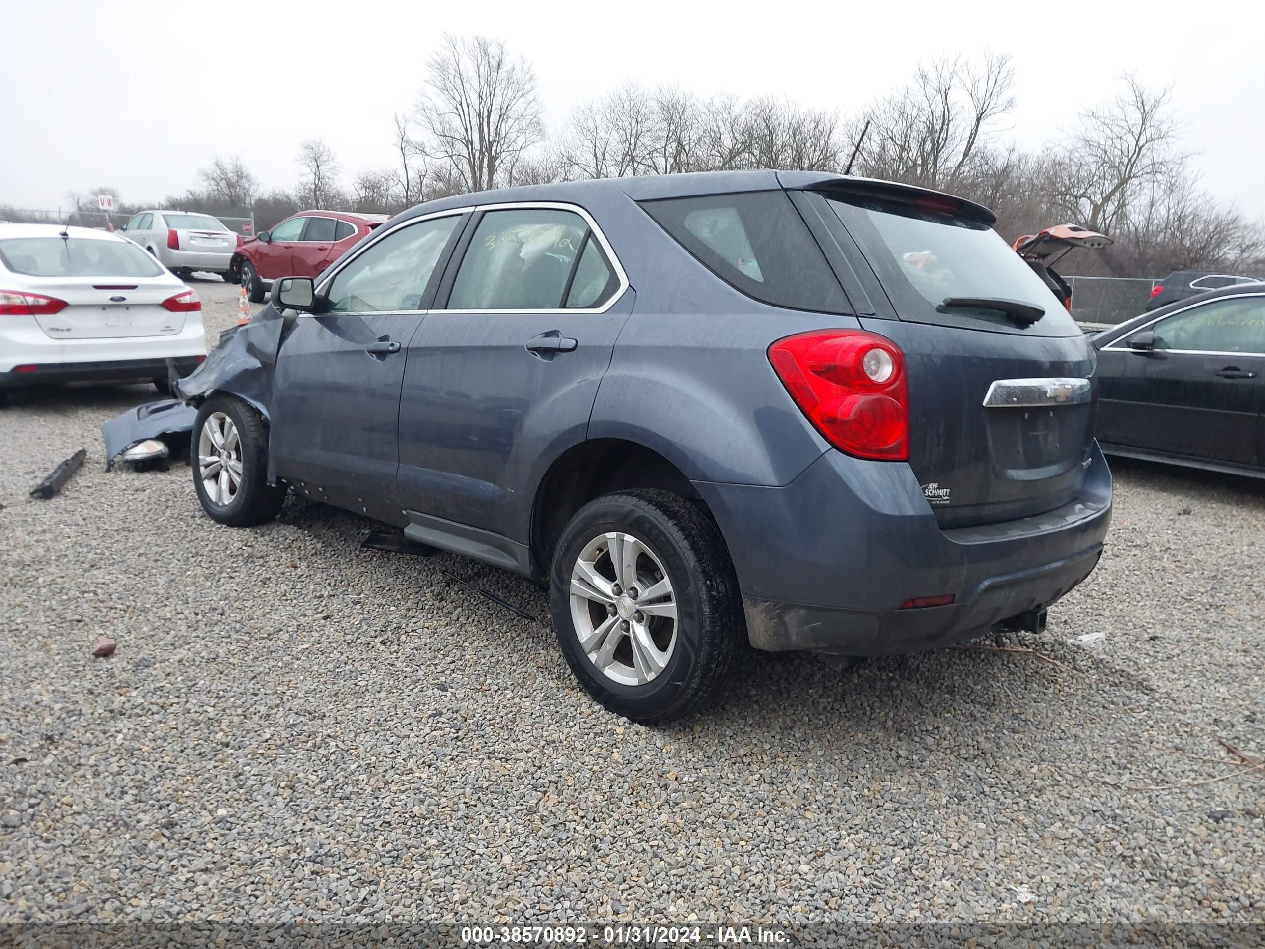 Photo 2 VIN: 2GNALAEK1E6176282 - CHEVROLET EQUINOX 