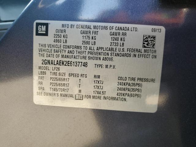 Photo 13 VIN: 2GNALAEK2E6137748 - CHEVROLET EQUINOX LS 