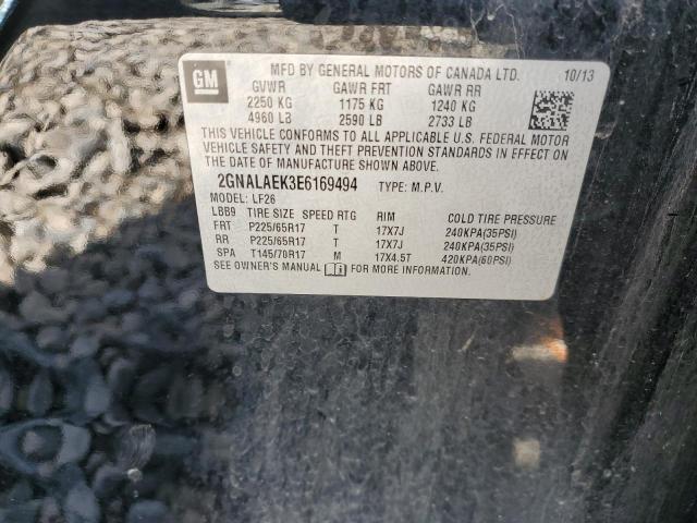 Photo 11 VIN: 2GNALAEK3E6169494 - CHEVROLET EQUINOX LS 