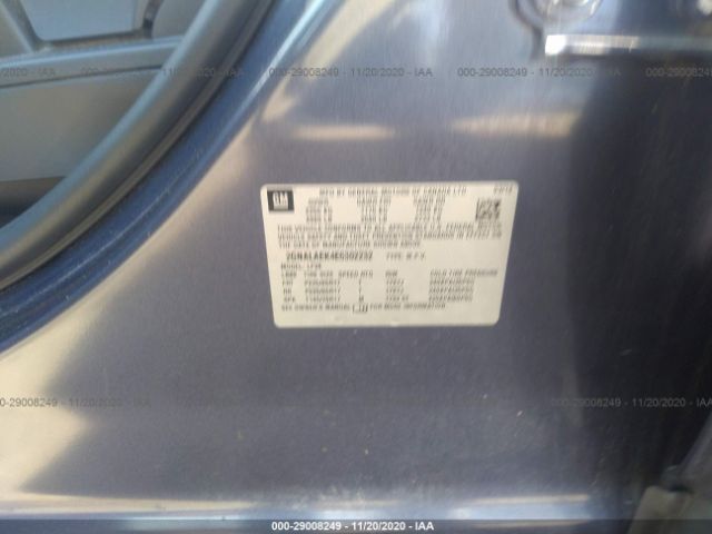 Photo 8 VIN: 2GNALAEK4E6302232 - CHEVROLET EQUINOX 