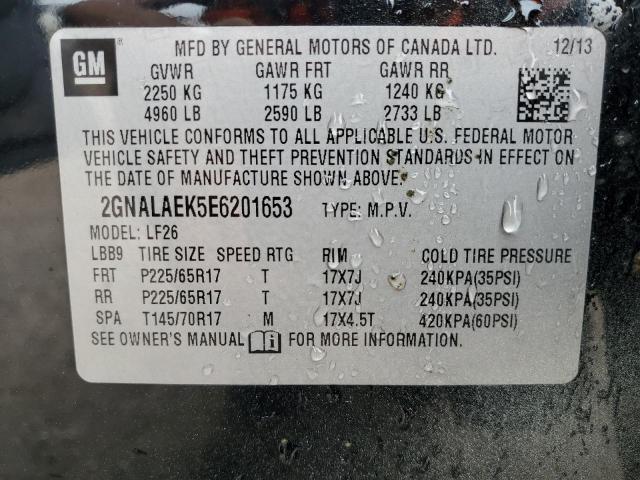 Photo 12 VIN: 2GNALAEK5E6201653 - CHEVROLET EQUINOX 