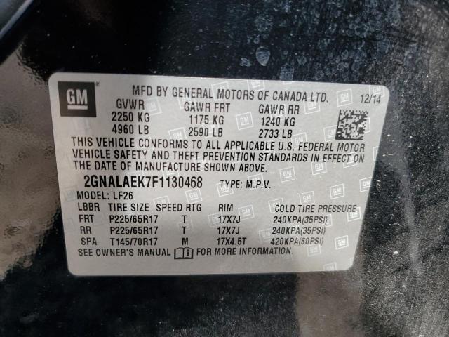 Photo 13 VIN: 2GNALAEK7F1130468 - CHEVROLET EQUINOX LS 