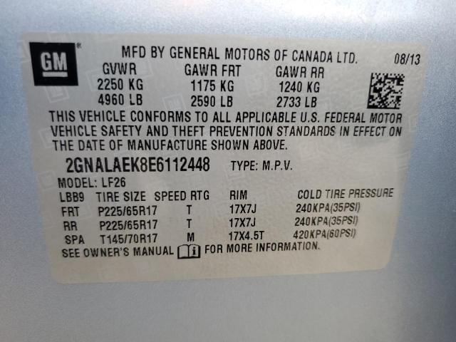 Photo 12 VIN: 2GNALAEK8E6112448 - CHEVROLET EQUINOX 