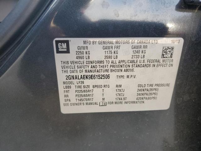 Photo 12 VIN: 2GNALAEK9E6152506 - CHEVROLET EQUINOX 