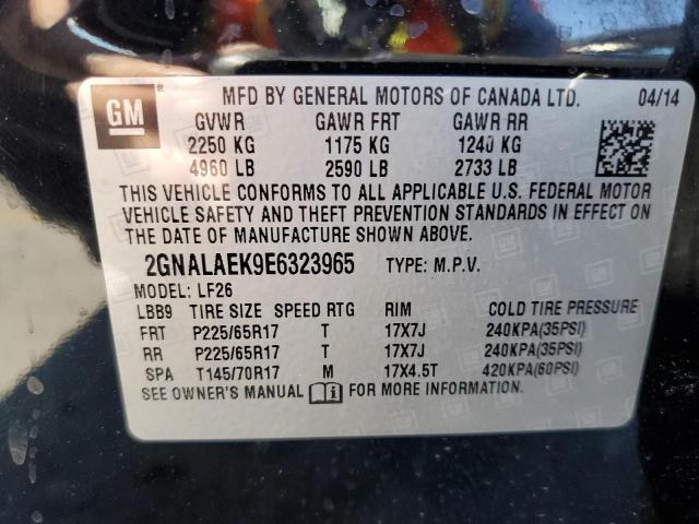 Photo 11 VIN: 2GNALAEK9E6323965 - CHEVROLET EQUINOX 