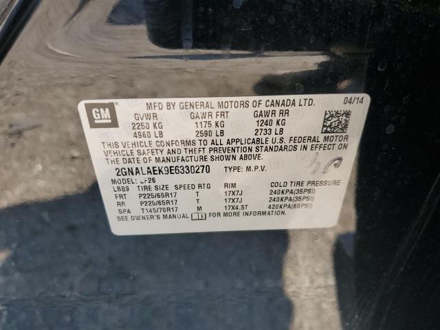 Photo 12 VIN: 2GNALAEK9E6330270 - CHEVROLET EQUINOX LS 