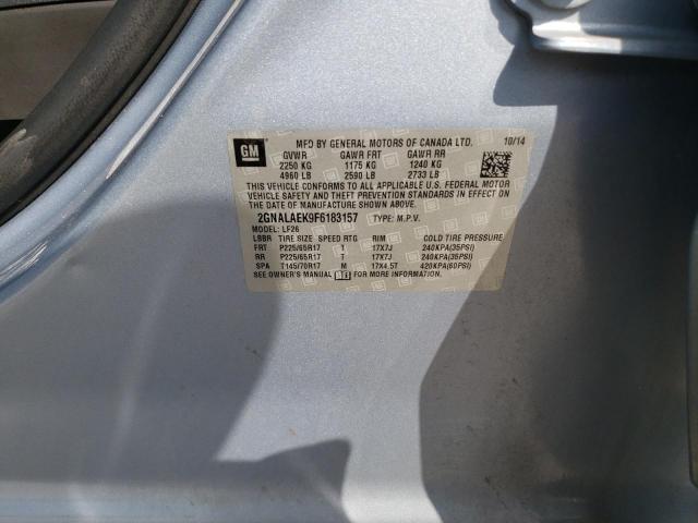 Photo 12 VIN: 2GNALAEK9F6183157 - CHEVROLET EQUINOX LS 