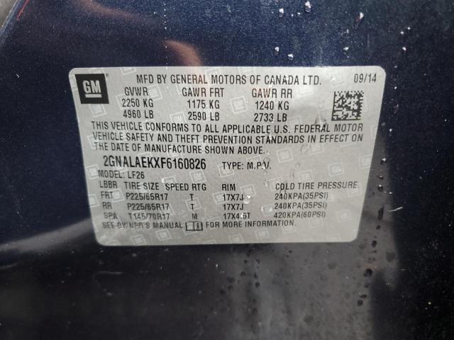 Photo 11 VIN: 2GNALAEKXF6160826 - CHEVROLET EQUINOX LS 