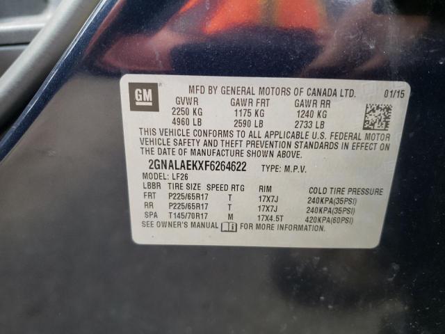 Photo 12 VIN: 2GNALAEKXF6264622 - CHEVROLET EQUINOX LS 