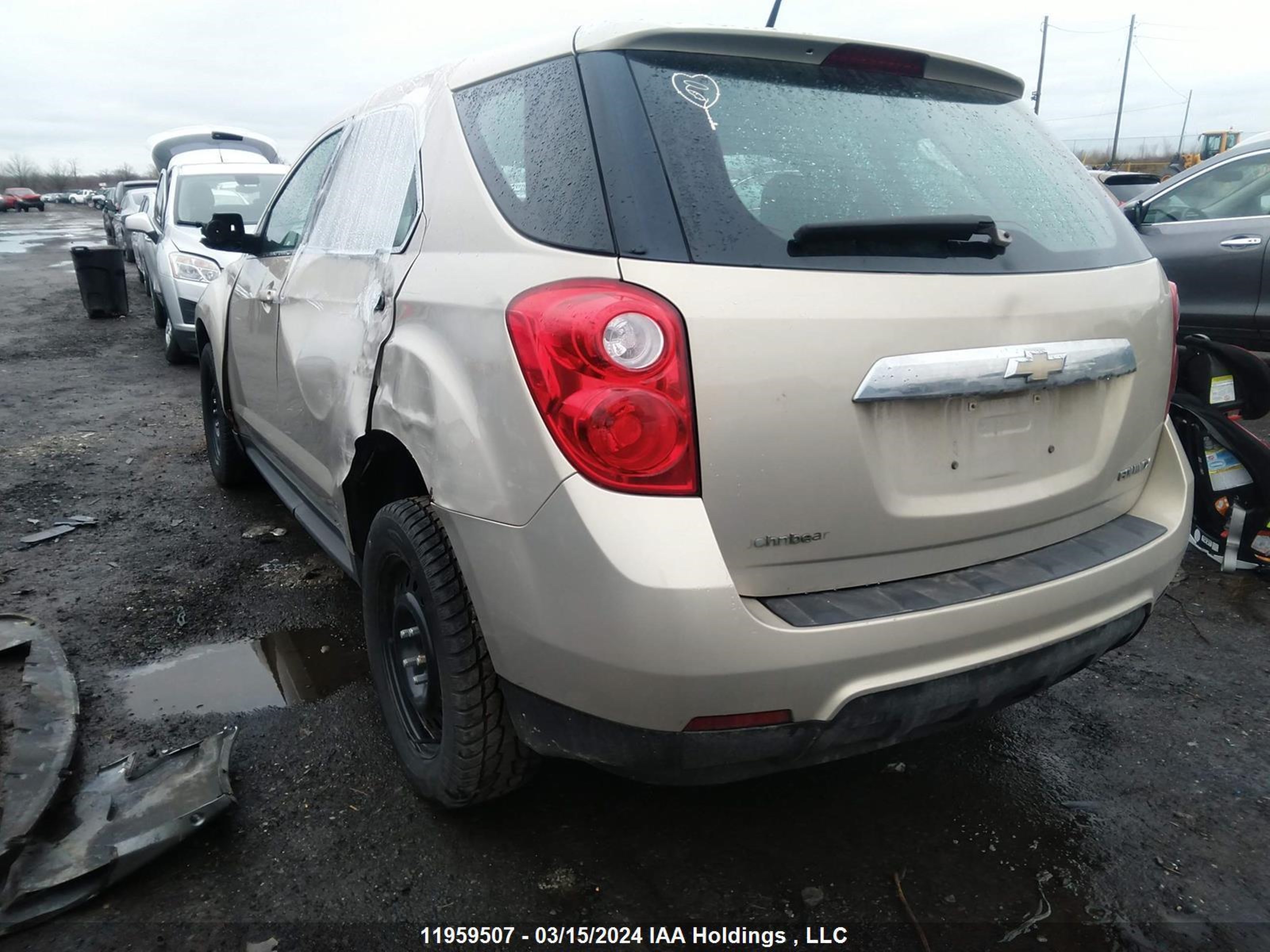 Photo 2 VIN: 2GNALBEC1B1234950 - CHEVROLET EQUINOX 