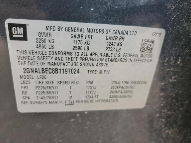 Photo 13 VIN: 2GNALBEC8B1197024 - CHEVROLET EQUINOX LS 