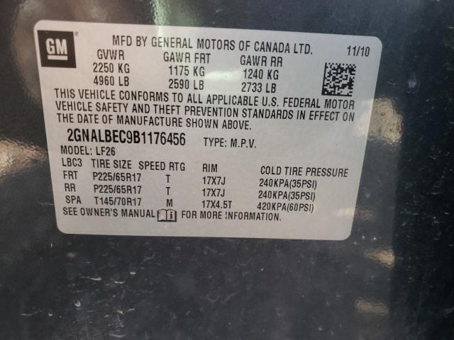 Photo 12 VIN: 2GNALBEC9B1176456 - CHEVROLET EQUINOX LS 