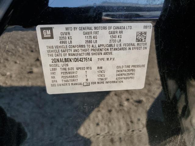 Photo 12 VIN: 2GNALBEK1D6427614 - CHEVROLET EQUINOX LS 