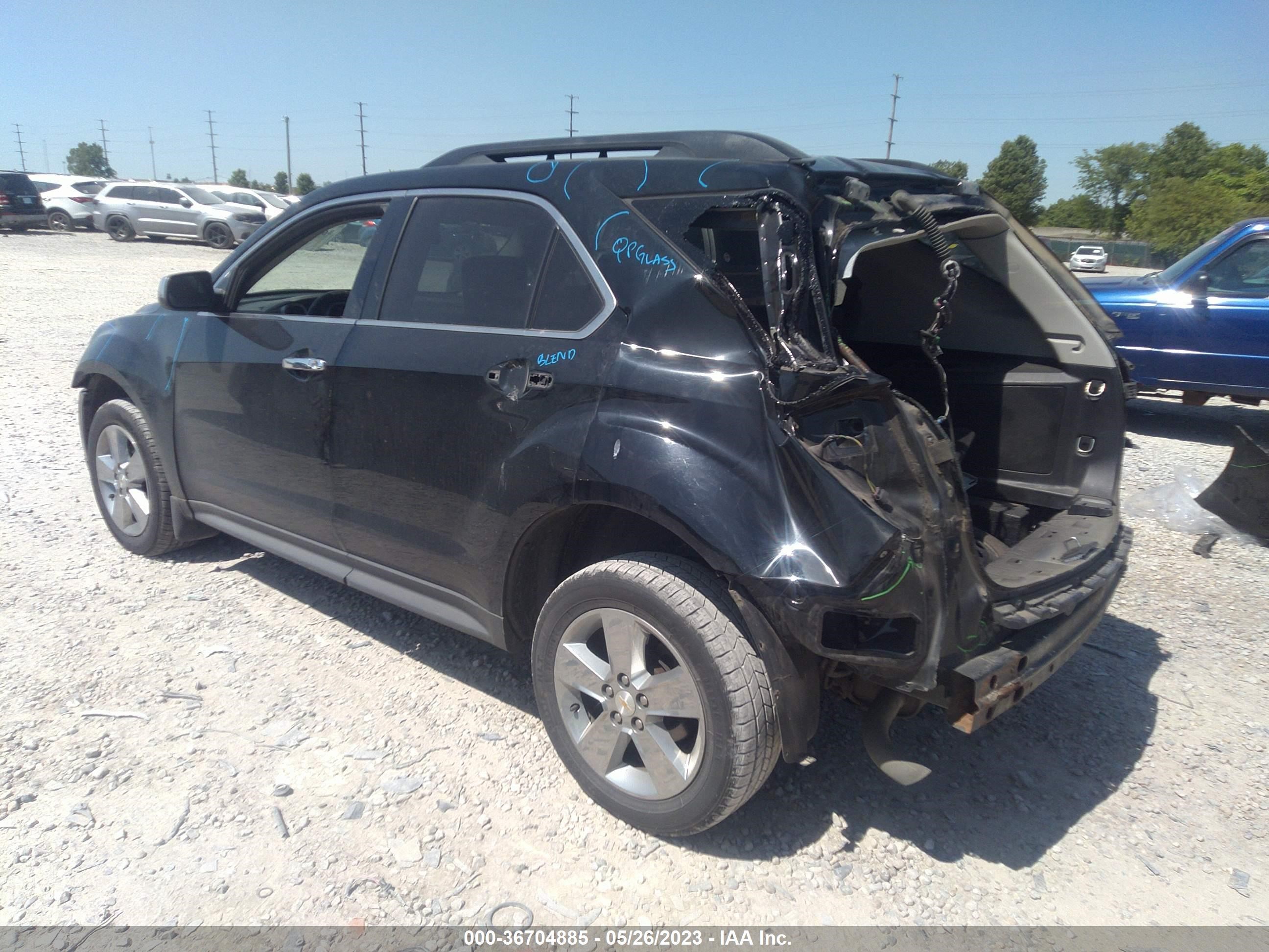 Photo 2 VIN: 2GNALBEK1F6422593 - CHEVROLET EQUINOX 