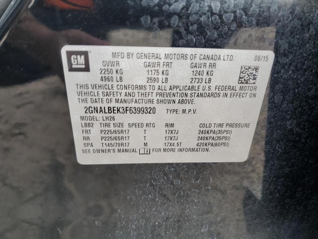 Photo 12 VIN: 2GNALBEK3F6399320 - CHEVROLET EQUINOX 