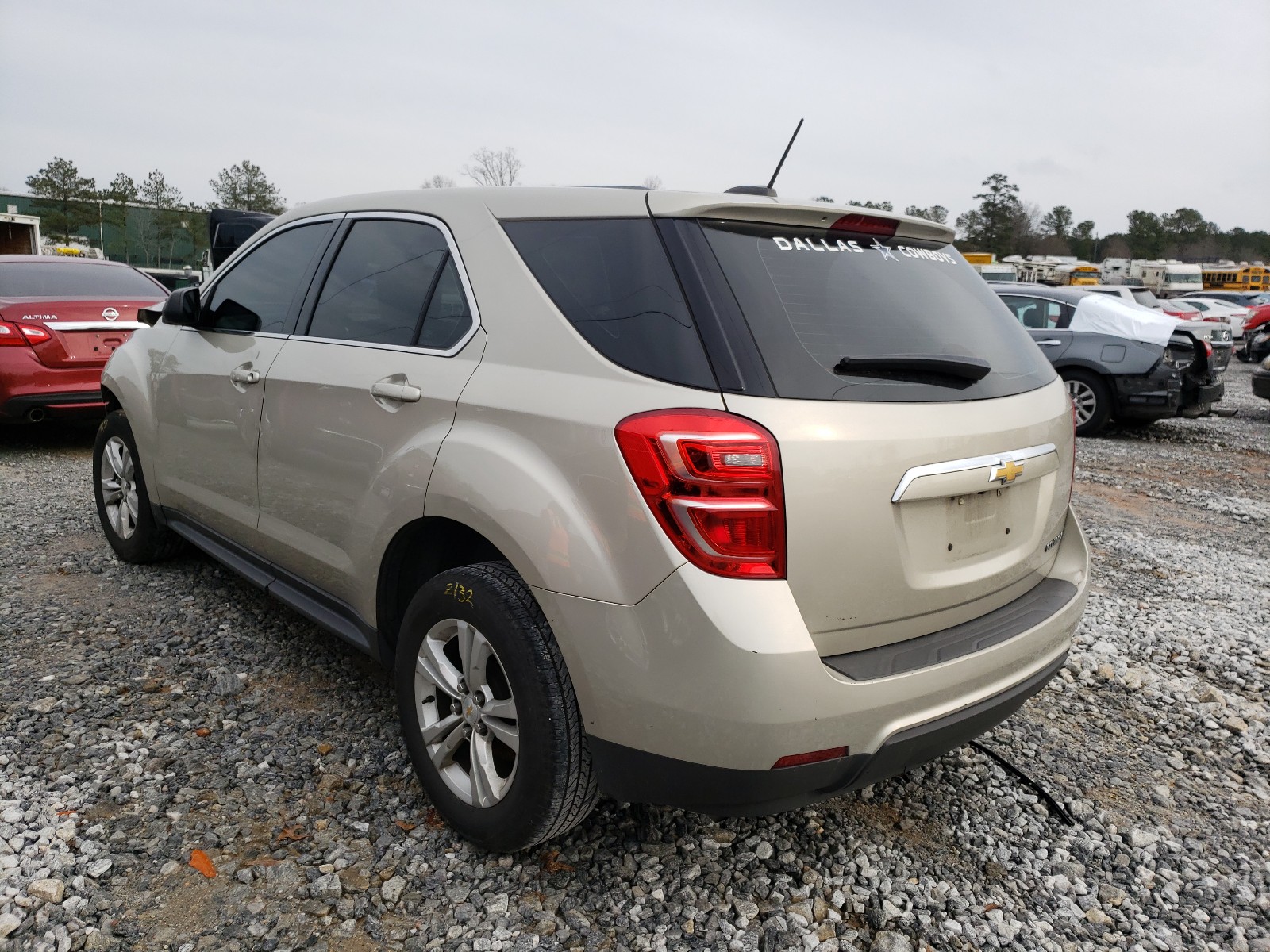 Photo 2 VIN: 2GNALBEK3G1180789 - CHEVROLET EQUINOX LS 