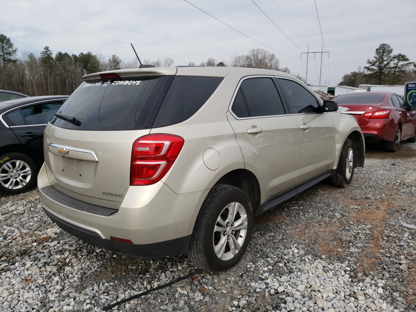 Photo 3 VIN: 2GNALBEK3G1180789 - CHEVROLET EQUINOX LS 