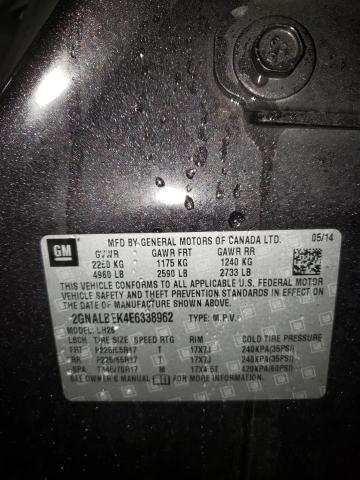 Photo 12 VIN: 2GNALBEK4E6338962 - CHEVROLET EQUINOX 