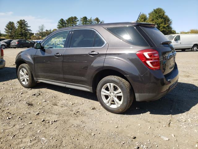 Photo 2 VIN: 2GNALBEK4G6100595 - CHEVROLET EQUINOX LS 