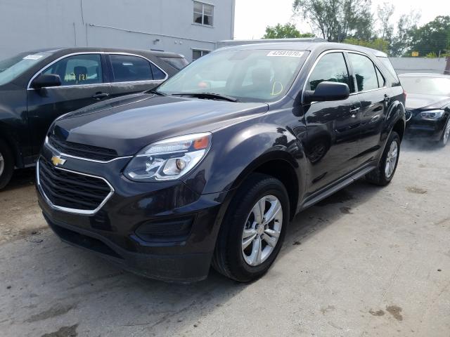 Photo 1 VIN: 2GNALBEK4G6265935 - CHEVROLET EQUINOX LS 