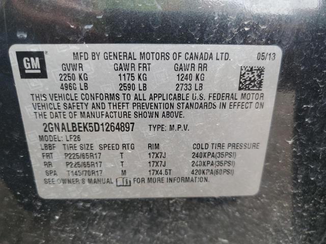 Photo 12 VIN: 2GNALBEK5D1264897 - CHEVROLET EQUINOX 