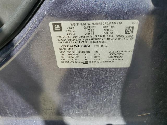 Photo 12 VIN: 2GNALBEK5D6164883 - CHEVROLET EQUINOX LS 