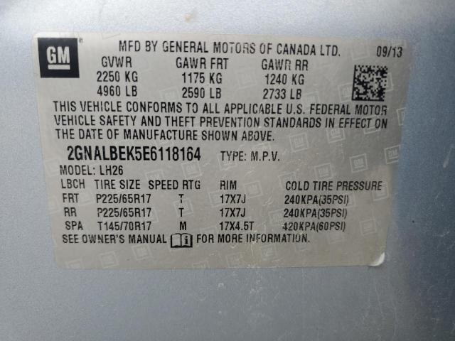 Photo 11 VIN: 2GNALBEK5E6118164 - CHEVROLET EQUINOX 