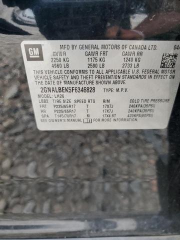 Photo 13 VIN: 2GNALBEK5F6346828 - CHEVROLET EQUINOX LT 