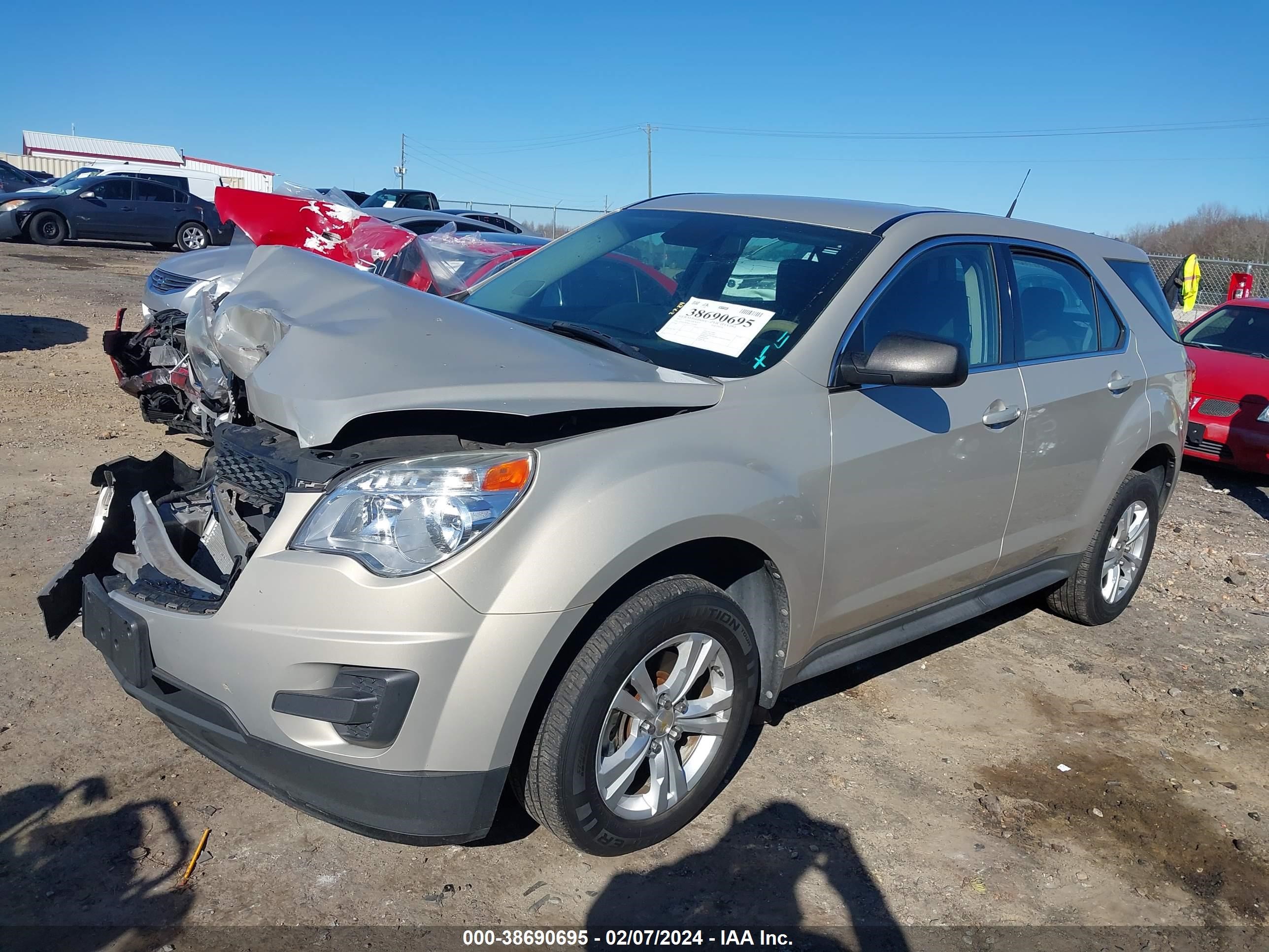 Photo 1 VIN: 2GNALBEK6C1169098 - CHEVROLET EQUINOX 