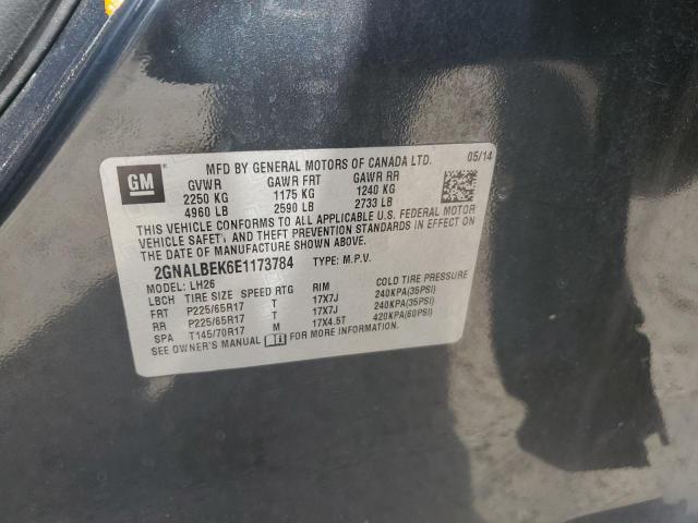 Photo 12 VIN: 2GNALBEK6E1173784 - CHEVROLET EQUINOX 