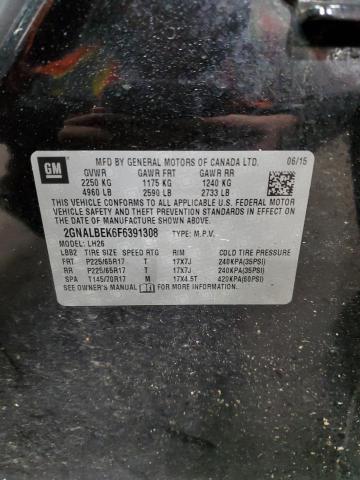 Photo 12 VIN: 2GNALBEK6F6391308 - CHEVROLET EQUINOX 