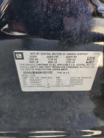 Photo 12 VIN: 2GNALBEK6H1551137 - CHEVROLET EQUINOX LS 