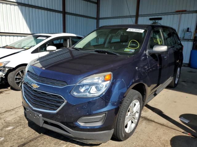 Photo 1 VIN: 2GNALBEK6H6105394 - CHEVROLET EQUINOX LS 