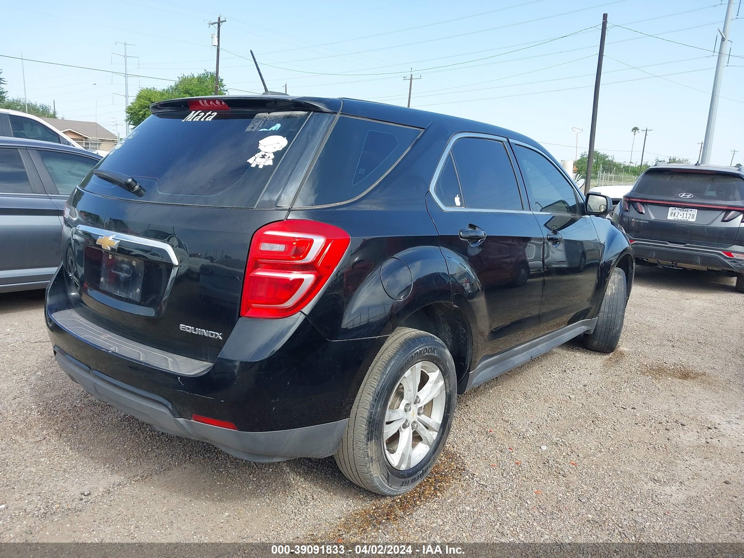 Photo 3 VIN: 2GNALBEK7G6203607 - CHEVROLET EQUINOX 