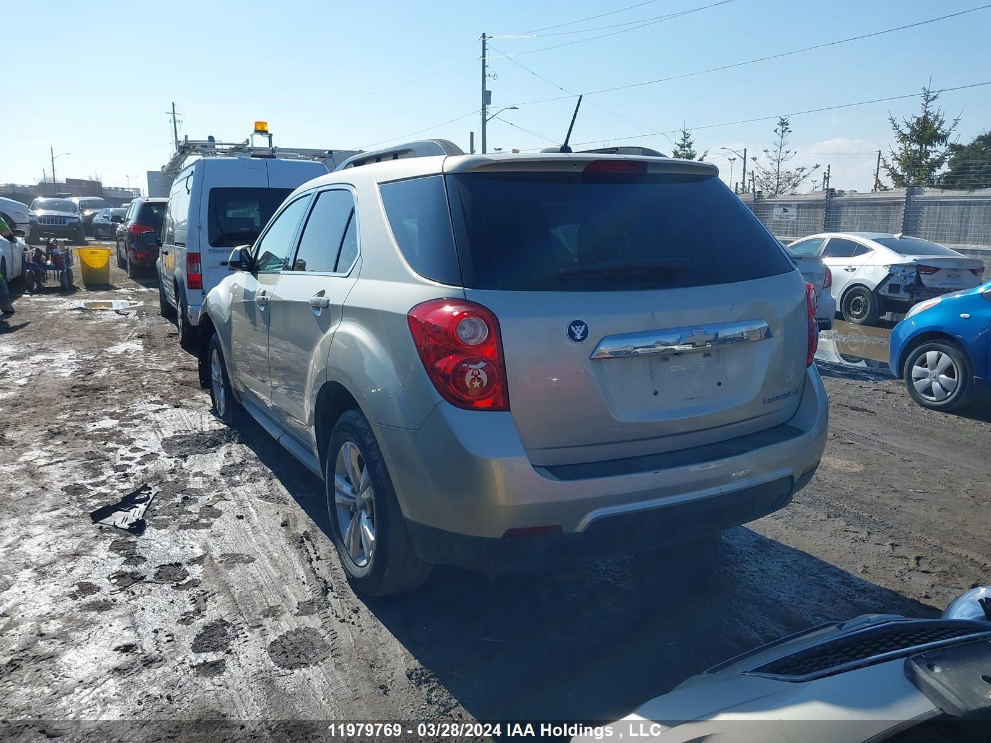 Photo 2 VIN: 2GNALBEK8F6144808 - CHEVROLET EQUINOX 