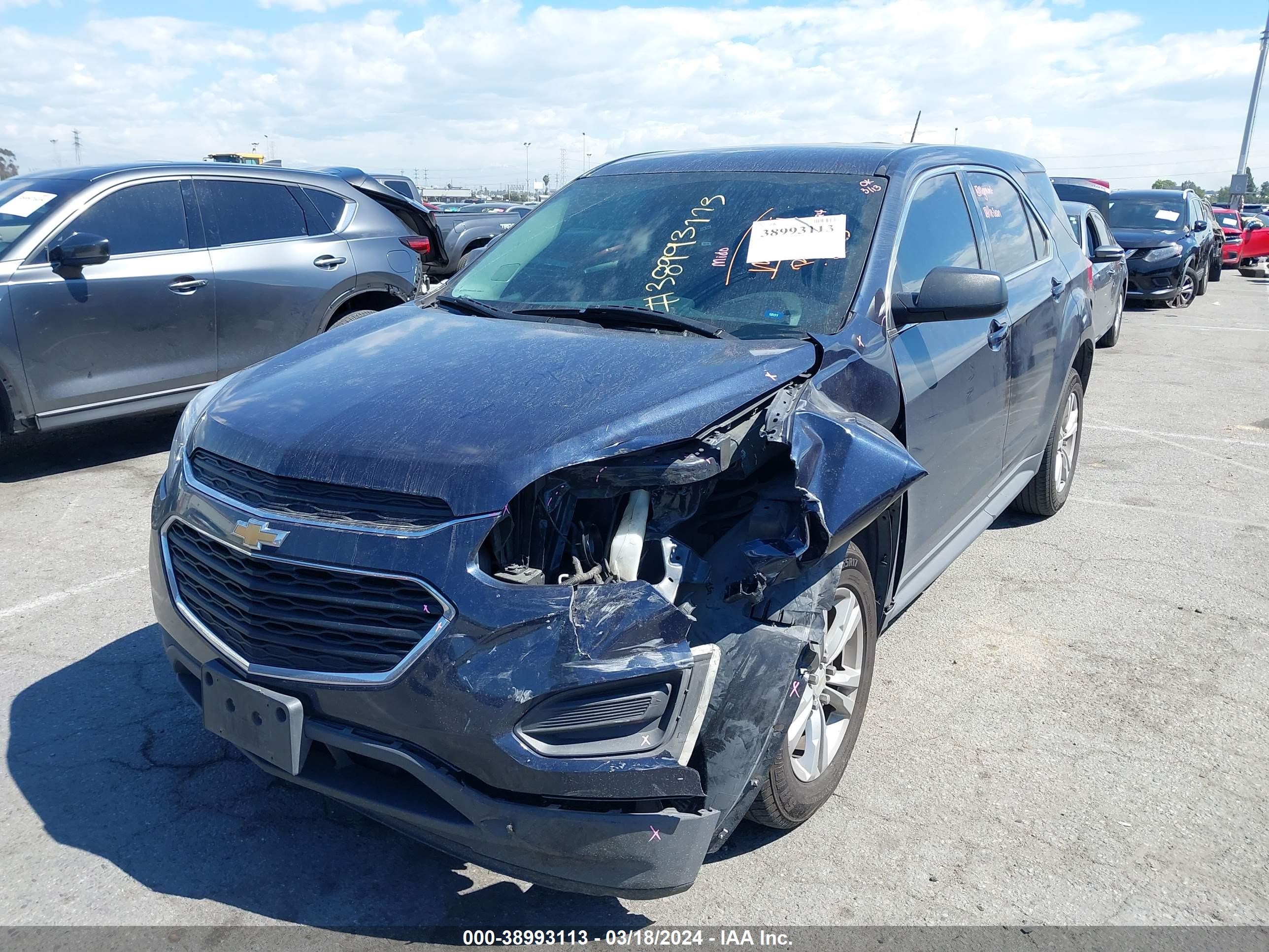 Photo 1 VIN: 2GNALBEK8H1539619 - CHEVROLET EQUINOX 