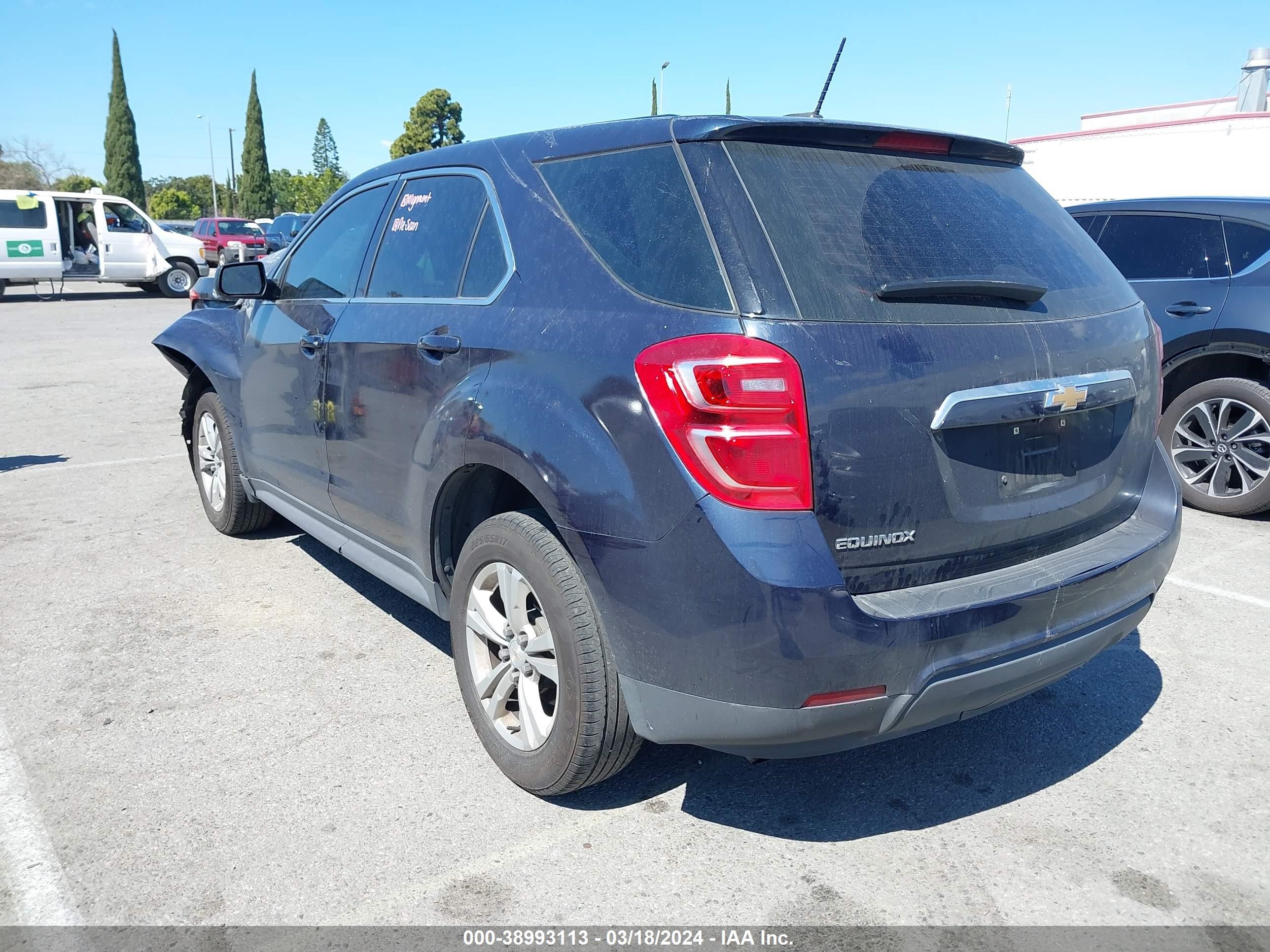 Photo 2 VIN: 2GNALBEK8H1539619 - CHEVROLET EQUINOX 