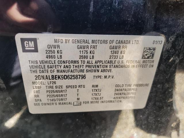 Photo 12 VIN: 2GNALBEK9D6258796 - CHEVROLET EQUINOX 